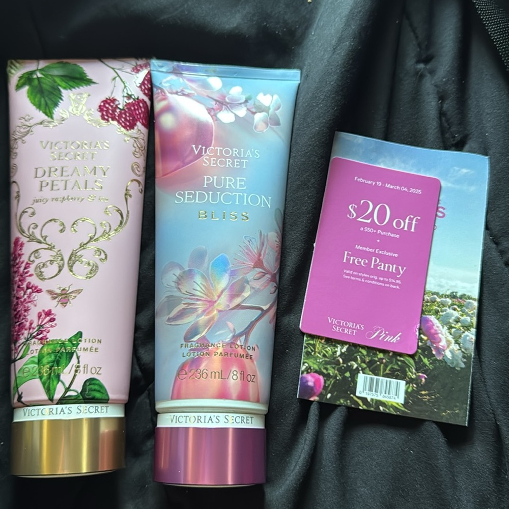 Victoria’s Secret Dreamy Petals Pure Seduction Bliss and Coupon